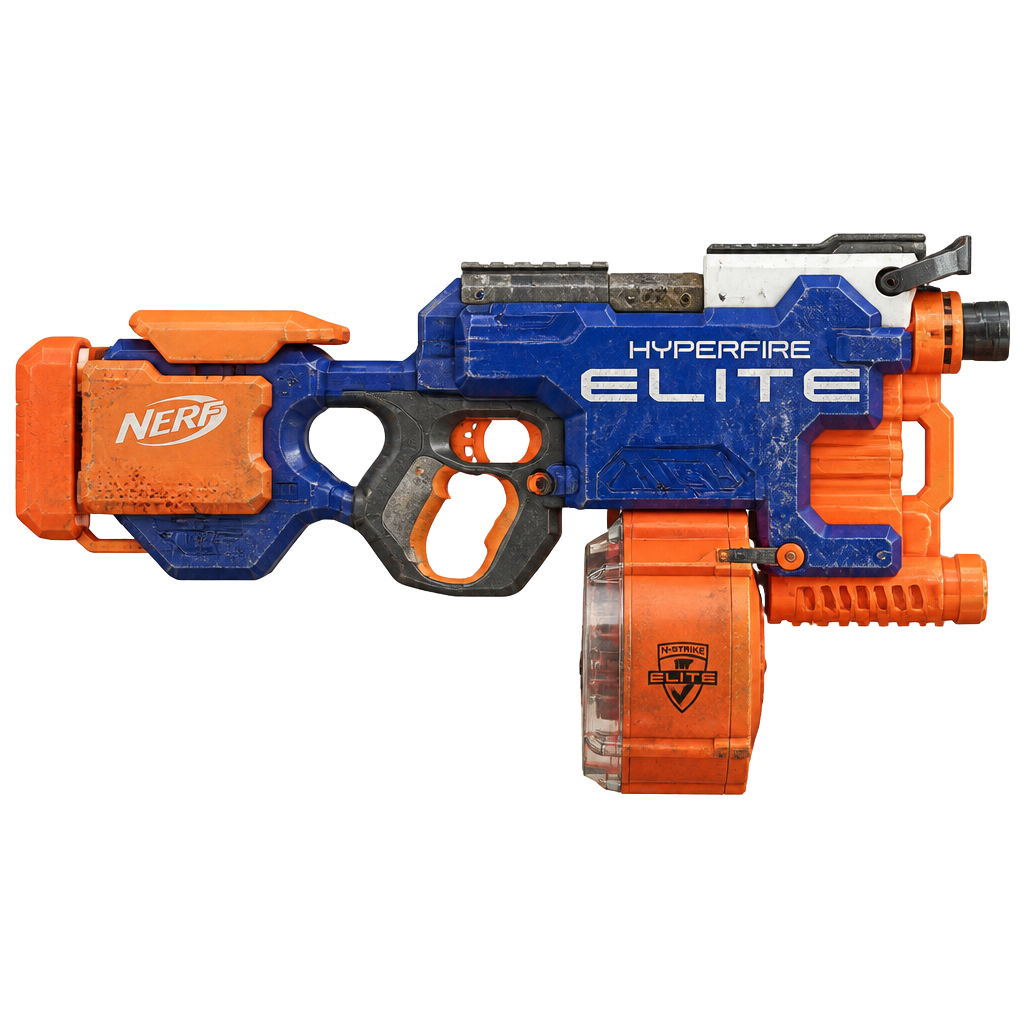 Nerf Hyper-Fire blaster