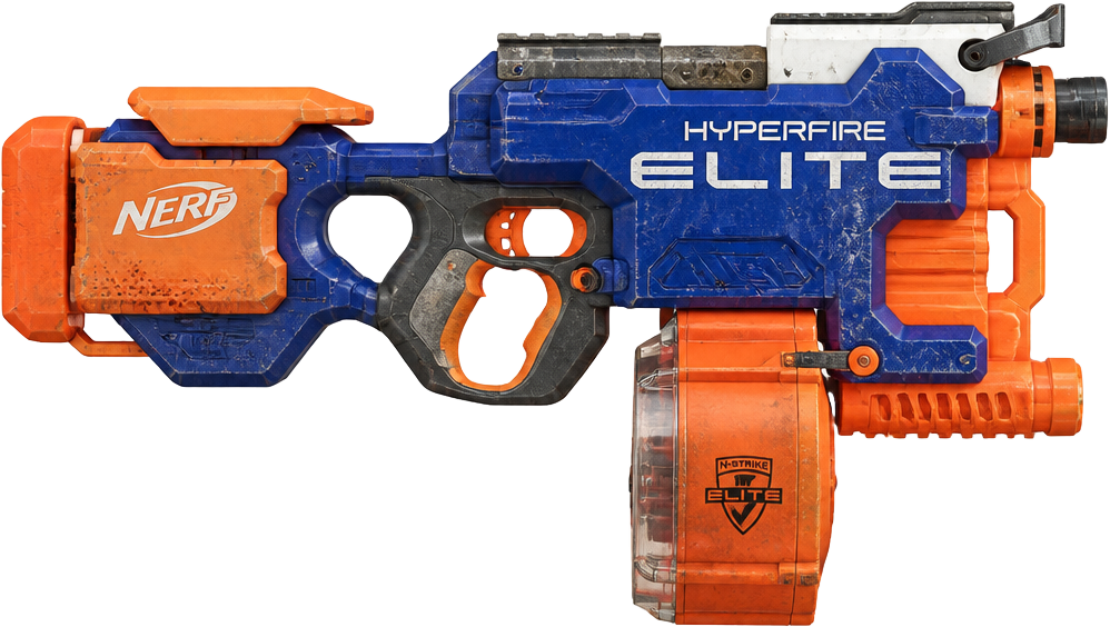 Nerf Elite Hyper-Fire motorized blaster